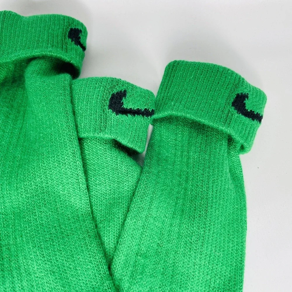 Nike Soccer Socks Size 10-13 Green 2 Pair Knee High‎ New with Tags NWT